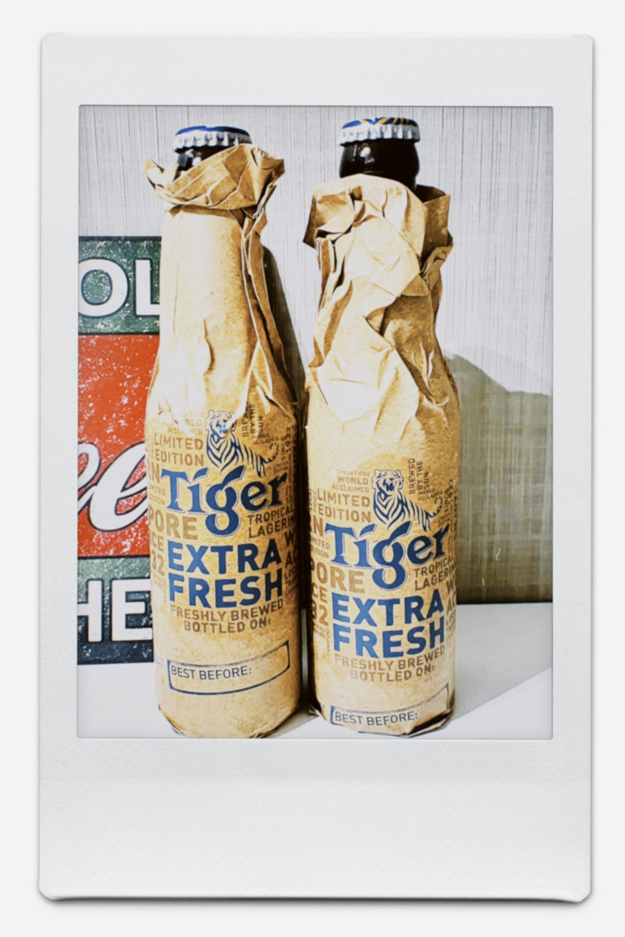 タイガービールのお土産。