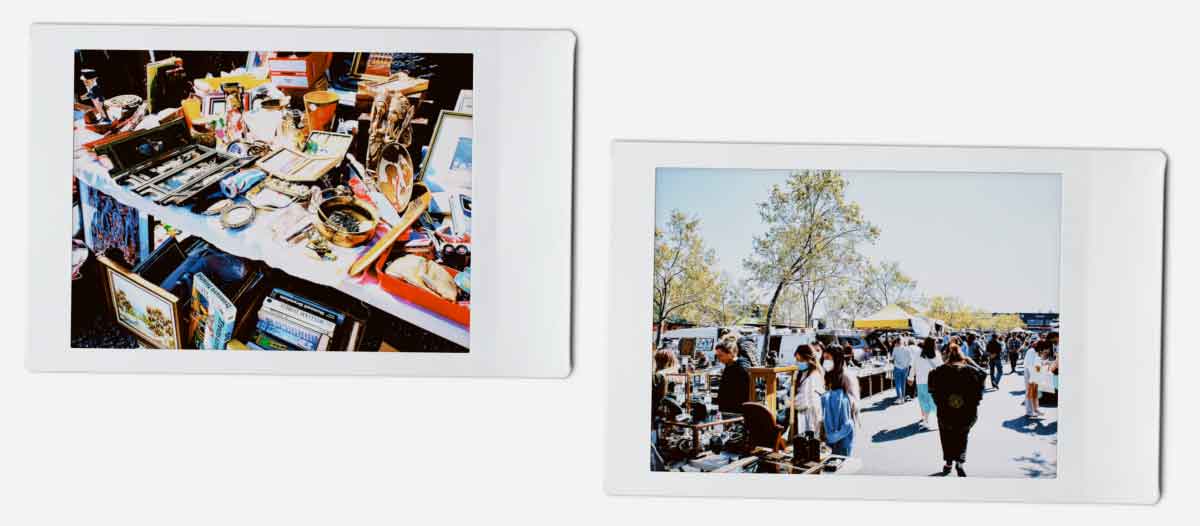 Camberwell Sunday Marketの様子