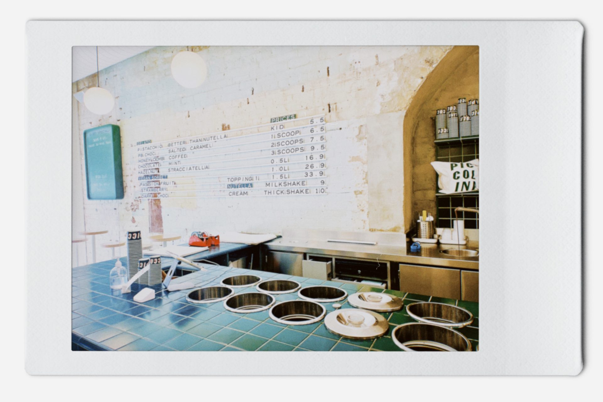 Fitzroyのジェラート。