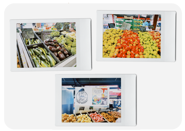 ビクトリアマーケットを満喫する話。。野菜が食べたい時。