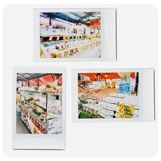 ビクトリアマーケットを満喫する話。おやつが食べたい時。