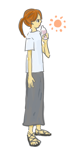 夏のイメージ。