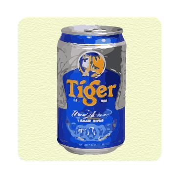 ビールとシンガポールの話。タイガービール。