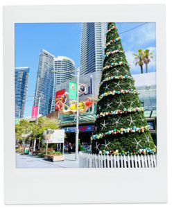 コピペで簡単・旅行プラン -ゴールドコースト編-市街地探索の様子