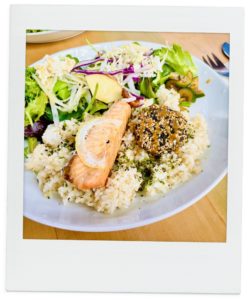 メルボルンで美味しい和食を食べよう！CHIBIで定番のランチプレート。