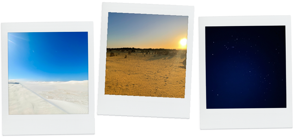 コピペで簡単・旅行プラン -パース編-ピナクルズ砂漠の星空観察ツアー