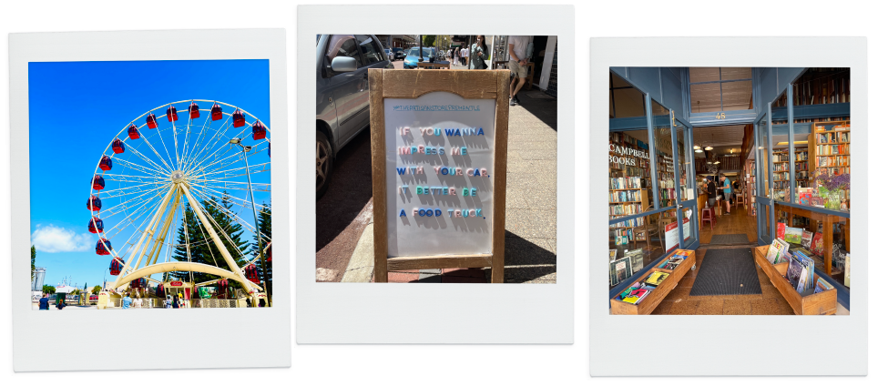 コピペで簡単・旅行プラン -パース編-フリーマントルの街の様子。