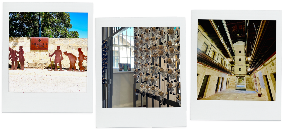 コピペで簡単・旅行プラン -パース編-フリーマントル刑務所の様子。