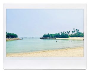 セントーサのシロソビーチ。