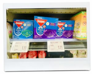 蚊取り線香とシンガポール。