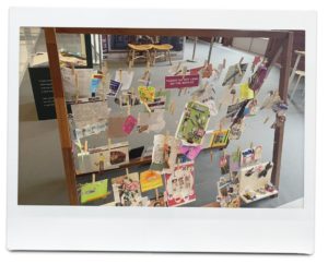 美術館内にあるワークショップ