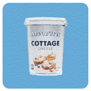 高タンパク。ALDIのカッテージチーズ。