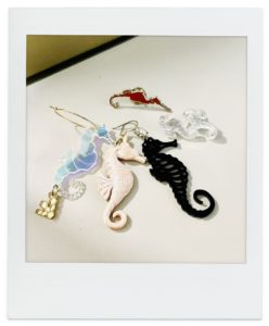 タツノオトシゴモチーフのアクセサリー