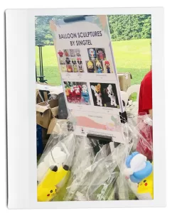 バルーン屋さん。