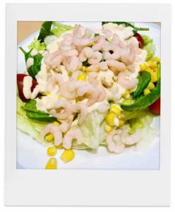 小エビのサラダ