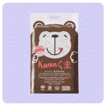 シンガポールのお米・Kuma Koshihikari Short Grain Japonica Rice 